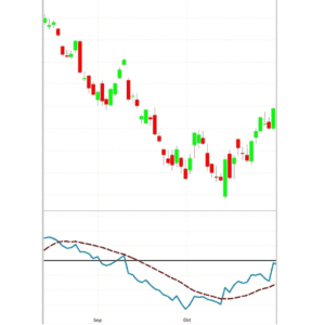 A chart showing the price of crude oil and the correlation between it's prices.