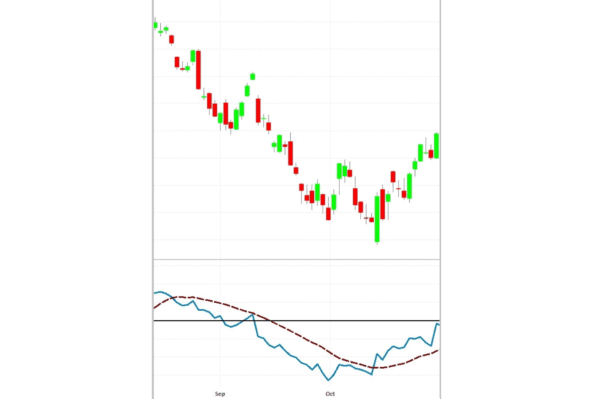 A chart showing the price of crude oil and the correlation between it's prices.