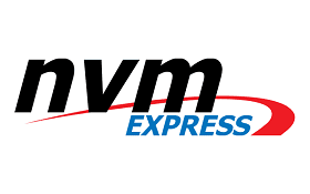 A logo of nvm express